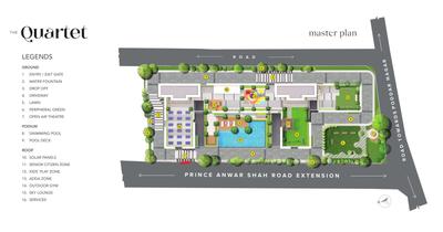 Project Image of 1280.0 - 1624.0 Sq.ft 3 BHK Apartment for buy in Sureka The Quartet