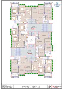 Project Image of 0.0 - 1755.0 Sq.ft 3 BHK Apartment for buy in Westside Heights