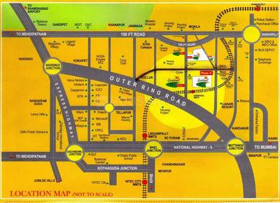 Project Image of 3600.0 - 4500.0 Sq.ft Residential Plot Plot for buy in Green City Gachibowli County VI