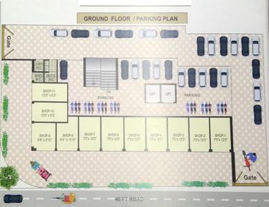 Project Image of 190.52 - 226.04 Sq.ft 1 BHK Apartment for buy in Jay City Empire
