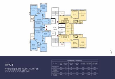 Project Image of 883.79 - 1211.9 Sq.ft 2 BHK Apartment for buy in Dhiraj Riseonic