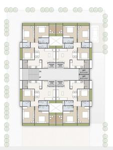 Project Image of 0.0 - 966.49 Sq.ft 3 BHK Apartment for buy in Pavansut Kesari 28