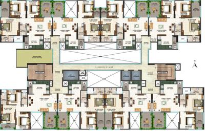 Project Image of 1113 Sq.ft 2 BHK Apartment / Flat for sale in Mohammed Wadi for Rs. 8500000