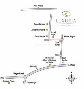 Project Image of 800.0 - 1360.0 Sq.ft 2 BHK Apartment for buy in Runwal Luxuria