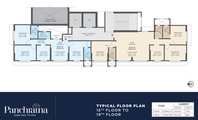 Project Image of 430.0 - 985.0 Sq.ft 1 BHK Apartment for buy in Matrubhoomi Panchratna