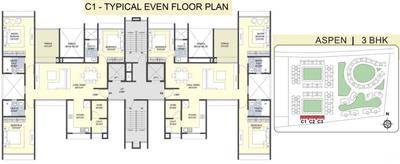 Sanklecha The Metrozone Aspen C1 Images for Cluster Plan of Sanklecha The Metrozone Aspen C1 1