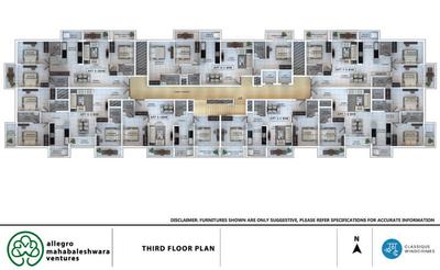 Project Image of 1370.0 - 1646.0 Sq.ft 3 BHK Apartment for buy in Classique Windchimes
