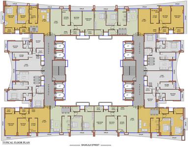 Project Image of 745.0 - 817.0 Sq.ft 2 BHK Apartment for buy in Rubberwala Fuego