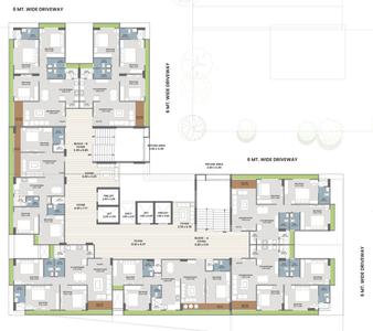 Project Image of 782.97 - 968.11 Sq.ft 3 BHK Apartment for buy in Sarvasva Abode