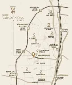 Project Image of 1200 Sq.ft 3 BHK Apartment / Flat for sale in Borivali West for Rs. 34500000