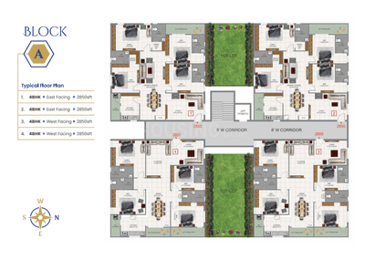 Project Image of 2325.0 - 3250.0 Sq.ft 3 BHK Apartment for buy in SLV Amaravati Grand 3