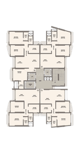 Project Image of 0.0 - 741.0 Sq.ft 2 BHK Apartment for buy in Gurukrupa Marina Enclave Wings M N Phase ll