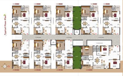 Project Image of 1150.0 - 2190.0 Sq.ft 2 BHK Apartment for buy in Vedanta Towers