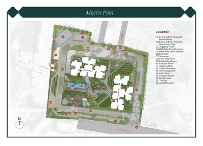 Project Image of 661.0 - 2005.0 Sq.ft 1 BHK Apartment for buy in Prestige Suncrest