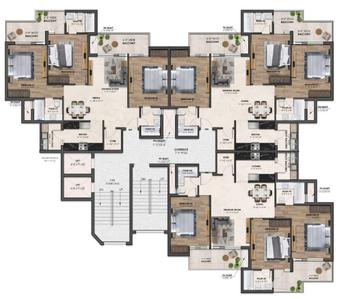 Project Image of 1767.0 - 2704.0 Sq.ft 3 BHK Apartment for buy in Amayra Trillium