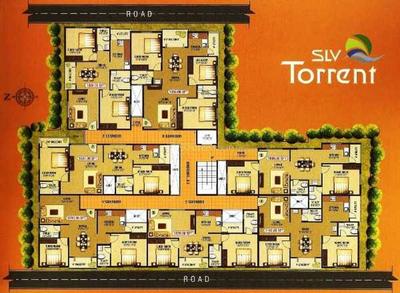 Project Image of 1020.0 - 1350.0 Sq.ft 2 BHK Apartment for buy in SLV Torrent