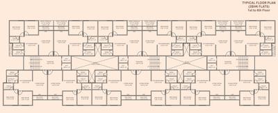 Project Image of 886.73 - 931.4 Sq.ft 3 BHK Apartment for buy in Taj Residency
