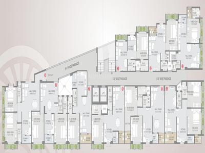Project Image of 314.95 - 643.0 Sq.ft 1 BHK Apartment for buy in Shiv Devlopers Surya Darshan Heights
