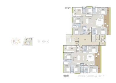 Project Image of 1911.0 - 6203.0 Sq.ft 3 BHK Apartment for buy in Avadh Ercole
