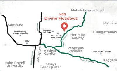 Project Image of 3195.0 - 3903.0 Sq.ft 3 BHK Villa for buy in MJR Divine Meadows