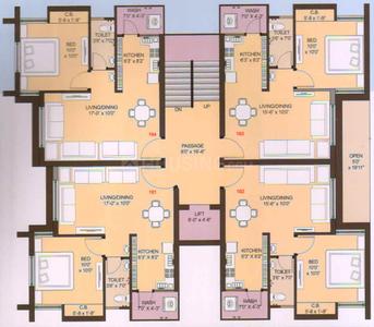 Project Image of 400 Sq.ft 1 BHK Apartment / Flat for sale in Kangsiyali for Rs. 1500000