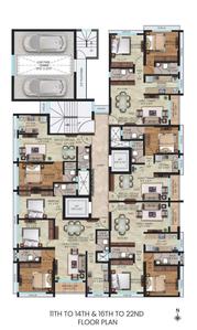 Project Image of 436.0 - 840.0 Sq.ft 1 BHK Apartment for buy in Gagangiri Aadhya