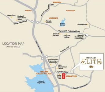 Project Image of 722.25 - 1305.0 Sq.ft 2 BHK Apartment for buy in Meenazi Elite