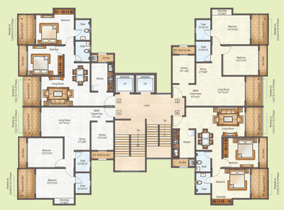 Project Image of 650 Sq.ft 1 BHK Apartment / Flat for sale in Kalyan West for Rs. 5499000