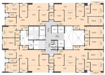 Project Image of 366.62 - 1285.0 Sq.ft Studio Studio Apartment for buy in Shree Venkatesh Erandwane Central Building B2 Phase 3