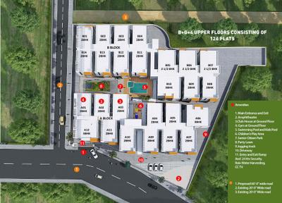 Project Image of 1000 Sq.ft 2 BHK Apartment / Flat for sale in Electronic City for Rs. 7768000