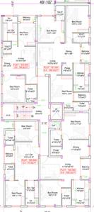 Project Image of 770.0 - 1285.0 Sq.ft 2 BHK Apartment for buy in Darshan VMS Garden