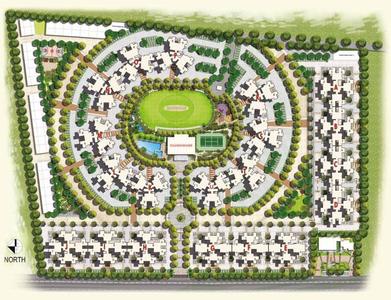 Amit Eka Phase II E Building Layout Plan 1