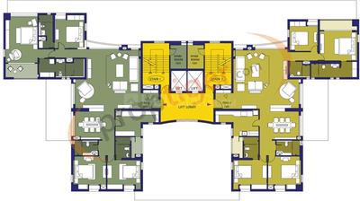 Project Image of 1200.0 - 5739.0 Sq.ft 2 BHK Apartment for buy in Ambuja Upohar Luxury Gold