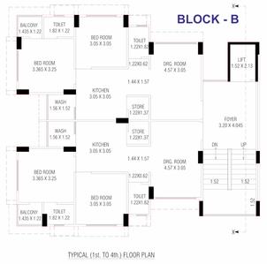 Project Image of 477.06 - 556.71 Sq.ft 2 BHK Apartment for buy in Pushpvan Platinum