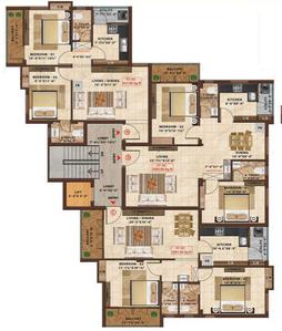 Project Image of 818.0 - 1108.0 Sq.ft 2 BHK Apartment for buy in VGK Ayana Aarna Aahana