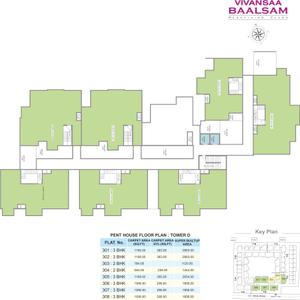 Project Image of 673.0 - 2769.0 Sq.ft 1 BHK Apartment for buy in Vivansaa Baalsam