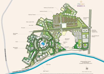 Project Image of 964.67 - 1379.407 Sq.ft 2.5 BHK Apartment for buy in Shalimar One World Marbella