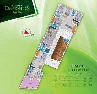 Project Image of 735.0 - 1398.0 Sq.ft 2 BHK Apartment for buy in Rajwada Emeralds