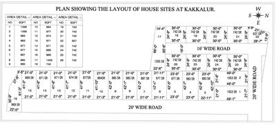 Narbavi Elite Avenue Layout Plan 1