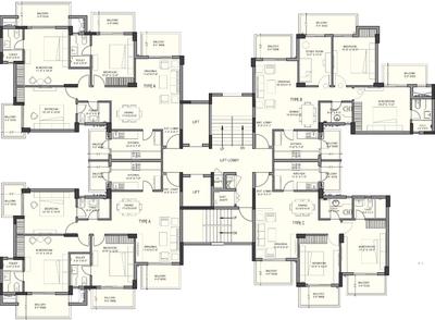 Project Image of 698.0 - 994.0 Sq.ft 2 BHK Apartment for buy in Ashiana White Petals
