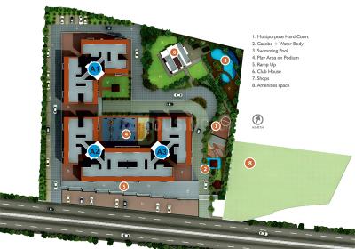 Project Image of 629.0 - 637.0 Sq.ft 2 BHK Apartment for buy in Regency Orion A1