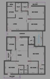 Project Image of 0.0 - 1193.0 Sq.ft 3 BHK Apartment for buy in Shrishas Ayishmanbhava