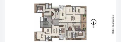 Project Image of 546.0 - 825.0 Sq.ft 1 BHK Apartment for buy in J Alvares Adijon