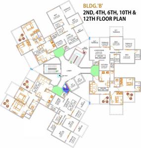 Project Image of 660.0 - 790.0 Sq.ft 2 BHK Apartment for buy in Bhoomi Orabelle Phase I