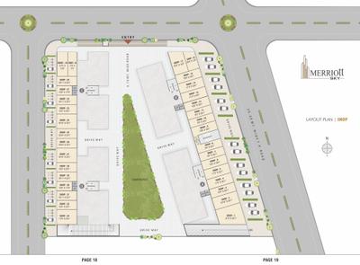 Project Image of 899.86 - 1049.48 Sq.ft 3 BHK Apartment for buy in Manisha Merriott Sky