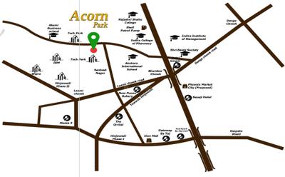 Project Image of 351.87 - 521.62 Sq.ft 1 BHK Apartment for buy in Pantheon Acorn Park Phase I