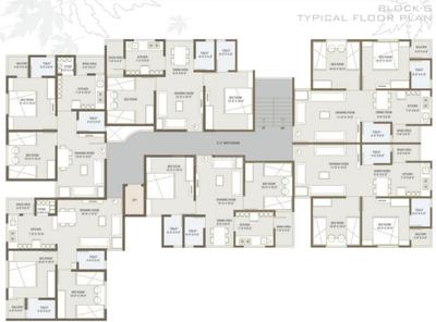 Project Image of 963.0 - 1035.0 Sq.ft 2 BHK Apartment for buy in Aryan Crystal