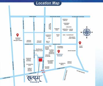 Project Image of 954.0 - 1334.0 Sq.ft 2 BHK Apartment for buy in Satyam Homes