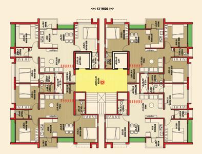 Project Image of 394.28 - 756.49 Sq.ft 1 BHK Apartment for buy in Frame Anjani City