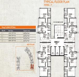 Project Image of 677.0 - 707.0 Sq.ft 2 BHK Apartment for buy in Arkade Earth Fern